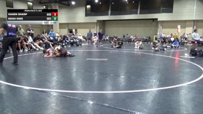 144 lbs Round 5 (6 Team) - Noah King, BHWC/Florida Supreme vs Hagen Sharp, Guerilla WC