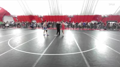 157 lbs Cons. Round 2 - Kyle Agnew, Team Nazar Training Center vs Trevor Paulson, La Crosse Area Wrestlers