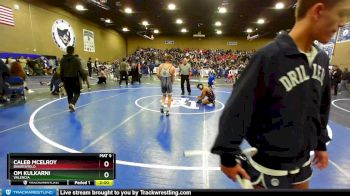 113 lbs Champ. Round 1 - Caleb McElroy, Bakersfield vs Om Kulkarni, Valencia