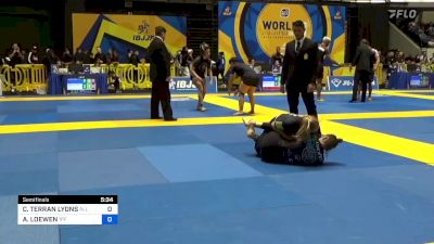CHELSAH TERRAN LYONS vs AMANDA LOEWEN 2022 World IBJJF Jiu-Jitsu No-Gi Championship
