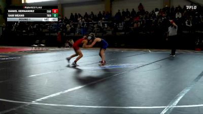84-91 lbs Round 1 - Sam Means, Twin Spruce vs Daniel Hernandez, Sage Valley