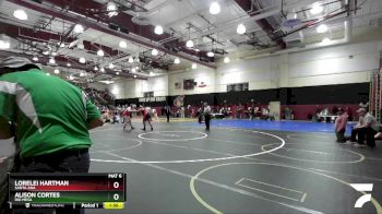 235 lbs Quarterfinal - Alison Cortes, Rio Mesa vs Lorelei Hartman, Santa Ana