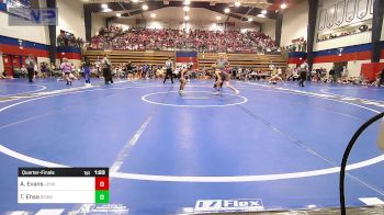 64-67 lbs Quarterfinal - Alexander Evans, Jenks Trojan Wrestling Club vs Tahnku Ehsa, Believe To Achieve WC