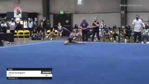Jillian Arangorin - Floor, EBG - 2021 Region 1 Women's Championships