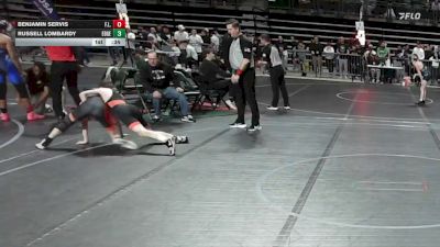 105 lbs Consi Of 16 #2 - Benjamin Servis, F.l.o.w. vs Russell Lombardy, Edge Wrestling