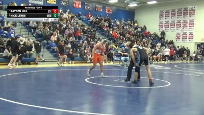 JV-30 lbs Round 1 - Rayden Hill, South Tama County vs Nick Lewis, West Delaware, Manchester