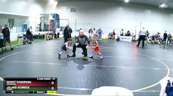 37 lbs Round 1 - Leland Schreck, SVRWC vs Wyatt Thompson, Lexington