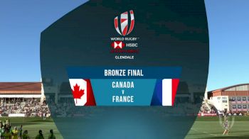 Canada 7s vs France 7s Bronze Final | 2018 HSBC Women's 7s Colorado