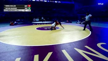 145 lbs 1st Place Match - Brynn Madden, Del Oro vs Emma Mallen, Marysville