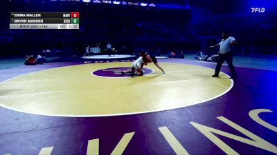 145 lbs 1st Place Match - Brynn Madden, Del Oro vs Emma Mallen, Marysville