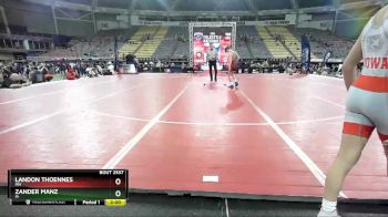 88 lbs Semifinal - Landon Thoennes, MN vs Zander Manz, IA