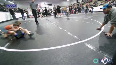 55 lbs Consolation - Callan Sommer, Miami vs Jordan Mcclure, Tahlequah Wrestling Club