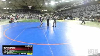 3A 126 lbs Quarterfinal - Taylor Daines, University vs Kevin Herrejon, Lake Washington