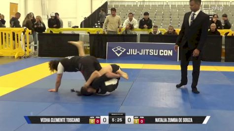 Natalia Zumba De Souza vs Vedha Clemente Toscano 2025 World IBJJF Jiu-Jitsu No-Gi Championship