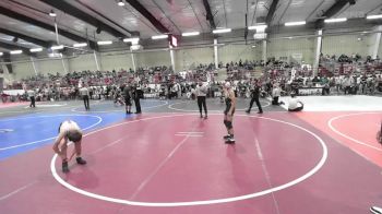 98 lbs Semifinal - Easten Serrano, Stout Wrestling Academy vs Mercer Hamilton, Mat Demon Wrestling Club