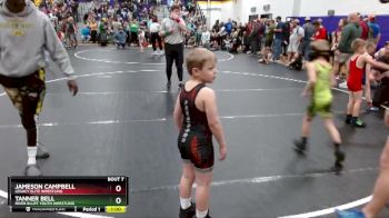 53 lbs Champ. Round 1 - Tanner Bell, River Bluff Youth Wrestling vs Jameson Campbell, Legacy Elite Wrestling