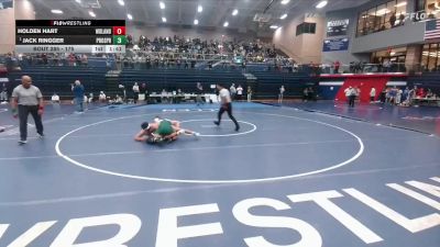 175 lbs Semifinal - Jack Ringger, Prosper vs Holden Hart, Conroe The Woodlands