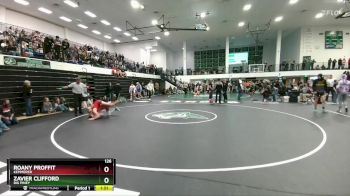 126 lbs Quarterfinal - Roany Proffit, Kemmerer vs Zavier Clifford, Big Piney