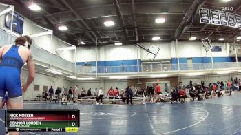 197 lbs 1st Place Match - Nick Nosler, Southern Illinois University vs Connor Lorden, Harper College