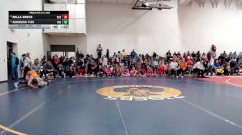 140 lbs Champ. Round 2 - Milla Bretz, Natrona vs Addison Fox, Central Grand Junction
