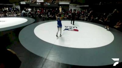 95 lbs Emily Trujillo, LAWA - Los Angles Wrestling Association vs Kaila Robles Rials, SCVWA - Santa Clara Valley Wrestling Association