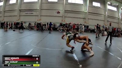 165 lbs Round 3 (4 Team) - Trey Dunlap, OMP vs West Wingate, Noke RTC