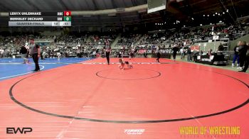 46 lbs Quarterfinal - Lenyx Uhlenhake, Immortal Athletics WC vs Berkeley Deckard, RAW Wrestling Club