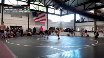 111-119 lbs Cons. Round 2 - Adair De Jesus De La Cruz, Irish Wrestling Club vs Drew Patel, North Boone Vikings