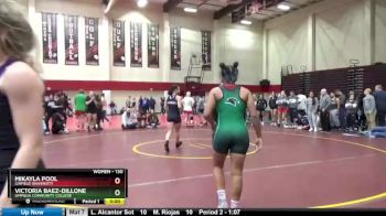 130 lbs Semifinal - Victoria Baez-Dillone, Umpqua Community College vs Mikayla Pool, Linfield University