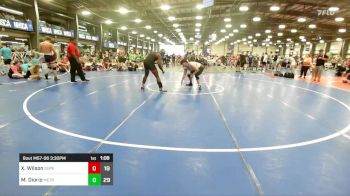 220 lbs Rr Rnd 3 - Xavier Wilson, Superior Elite vs Michael Diorio, MetroWest United Black