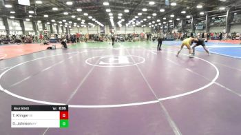 170 lbs Consi Of 64 #2 - Tyler Klinger, VA vs Deyton Johnson, WY