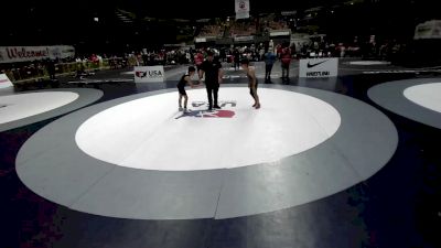 84 lbs Cons. Quarters - Aiden Anderson, Sunnyvale Wrestling Club vs Daniel Gutierrez, SilvaBack Training Center