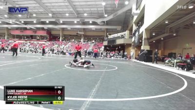 70 lbs Quarterfinal - Luke Harshman, Chase County vs Kyler Meese, Nebraska Boyz