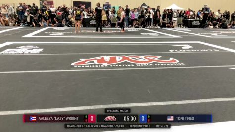 Aaleeya Wright vs Toni Tineo 2025 ADCC Orlando Open/Youth Trials