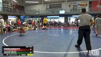 132 lbs Champ. Round 1 - Tanner Burroughs, Elevate Wrestling Club vs Weston Neutz, Collierville High School