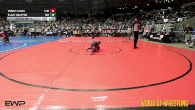 66 lbs Round Of 16 - Torah Craig, Seymour Youth Wrestling Club vs Blair Halsted, Sebolt Wrestling Academy