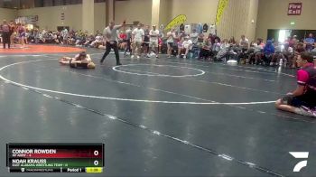 113 lbs Round 4 (6 Team) - Connor Rowden, MF Army vs Noah Krauss, East Alabama Wrestling Team