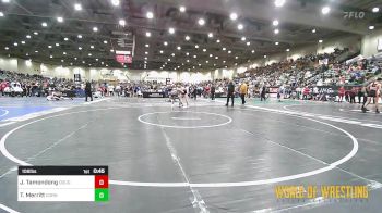 106 lbs Consi Of 16 #2 - Jasmine Tamondong, Douglas County Grapplers vs Teagan Merritt, Cornerstone Mat Club