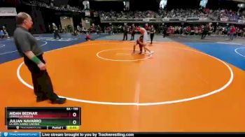 6 lbs Cons. Round 1 - Julian Navarro, La Joya Juarez-Lincoln vs Aidan Bednar, Lewisville Marcus