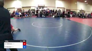 125 kg Round Of 16 - Nicholas Feldman, Ohio Regional Training Center vs Devon Dawson, Beaver Wrestling Club