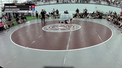 130 lbs Anna Buurma, Michigan vs Addilyn Masters, Kansas
