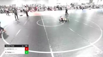 74 lbs Quarterfinal - Jerry Jordan IV, Team Quest vs Ryan Totten, Michigan Revolution