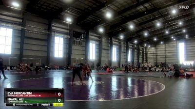 180 lbs Quarterfinal - Nawal Ali, Team Ohio Gray vs Eva Mercantini, Virginia Killers (The Sequel)