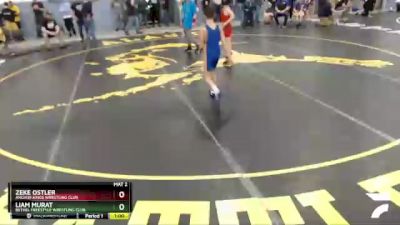 84 lbs Round 2 - Liam Murat, Bethel Freestyle Wrestling Club vs Zeke Ostler, Anchor Kings Wrestling Club