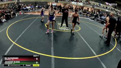 127 lbs Round 2 (4 Team) - Rocco Cassioppi, Hononegah vs Landon Borchers, Vacaville