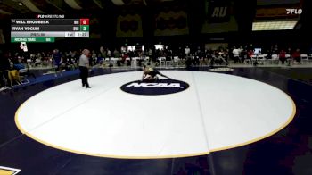 141 lbs Prelim - Ryan Yocum, St. Vincent College vs Will Brodbeck, Hiram College