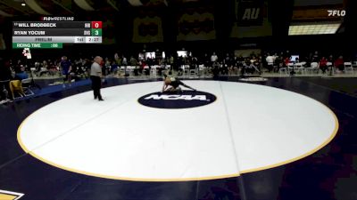 141 lbs Prelim - Ryan Yocum, St. Vincent College vs Will Brodbeck, Hiram College