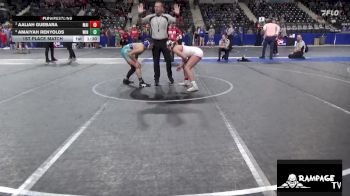 130 lbs 1st Place Match - Amaiyah Renyolds, Winfield vs Aaliah Guebara, Maize