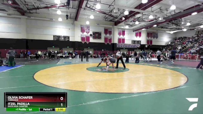 135 lbs Quarterfinal - Itzel Padilla, Excelsior Charter vs Olivia ...