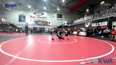 46 lbs Final - Stetson Long, Pocola Youth Wrestling vs Emilee Galetka, Viking Wrestling Club